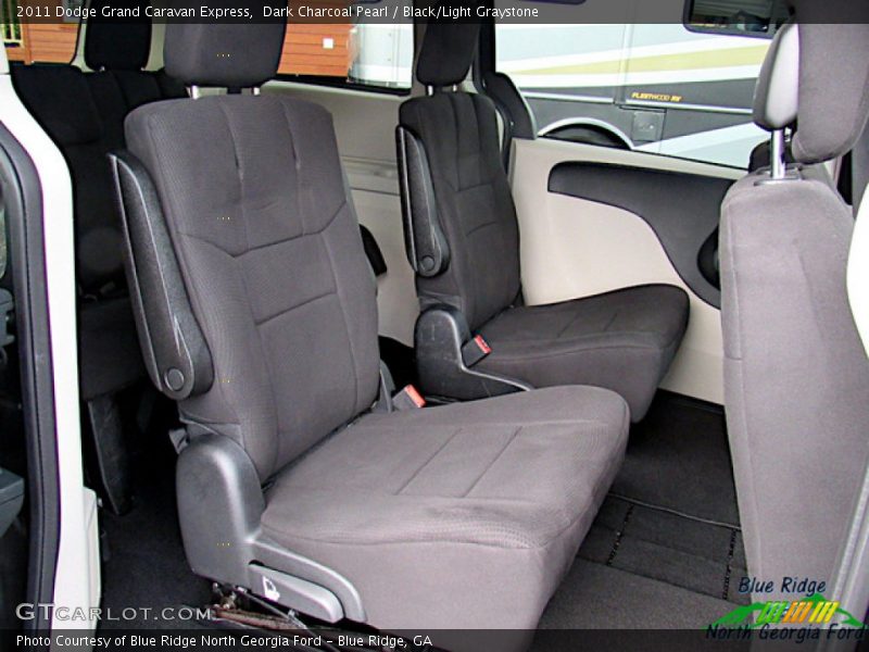 Dark Charcoal Pearl / Black/Light Graystone 2011 Dodge Grand Caravan Express