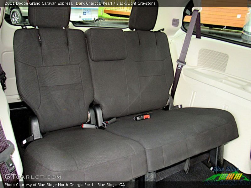 Dark Charcoal Pearl / Black/Light Graystone 2011 Dodge Grand Caravan Express