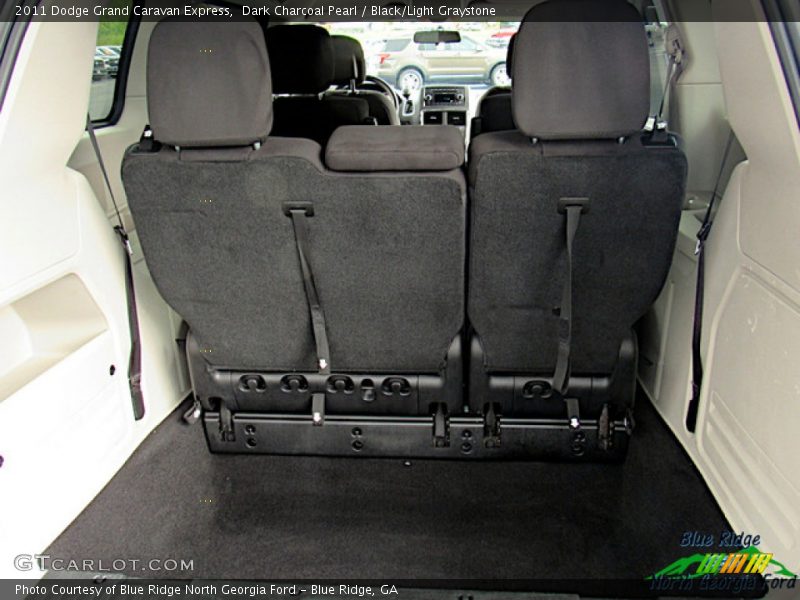 Dark Charcoal Pearl / Black/Light Graystone 2011 Dodge Grand Caravan Express