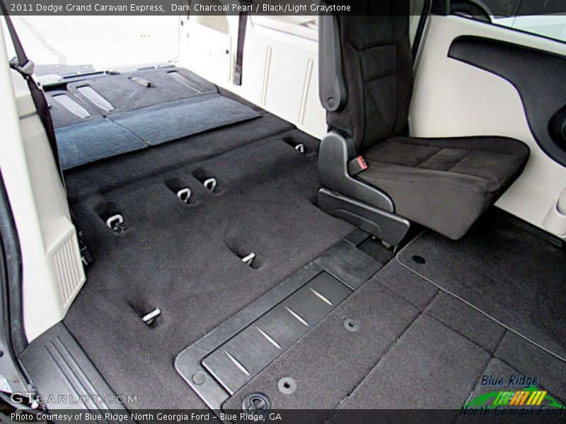 Dark Charcoal Pearl / Black/Light Graystone 2011 Dodge Grand Caravan Express