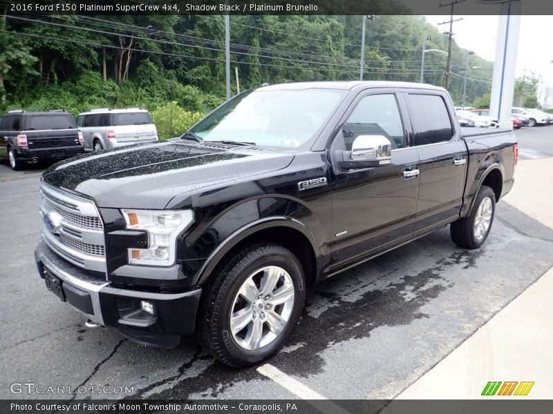 Shadow Black / Platinum Brunello 2016 Ford F150 Platinum SuperCrew 4x4