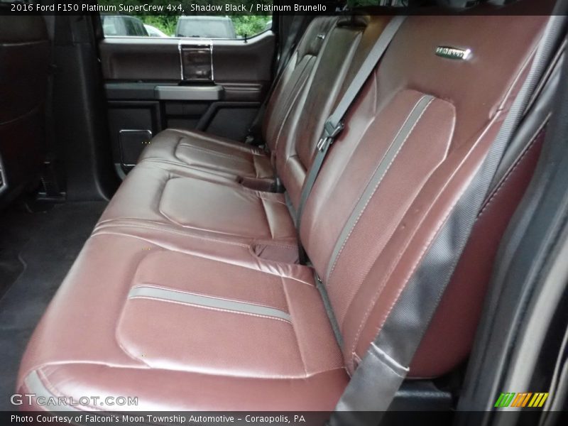 Shadow Black / Platinum Brunello 2016 Ford F150 Platinum SuperCrew 4x4