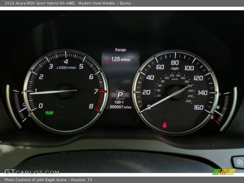 Modern Steel Metallic / Ebony 2019 Acura MDX Sport Hybrid SH-AWD