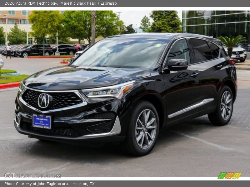 Majestic Black Pearl / Espresso 2020 Acura RDX Technology