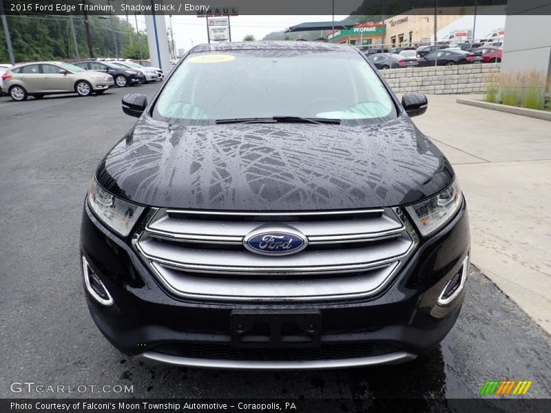 Shadow Black / Ebony 2016 Ford Edge Titanium