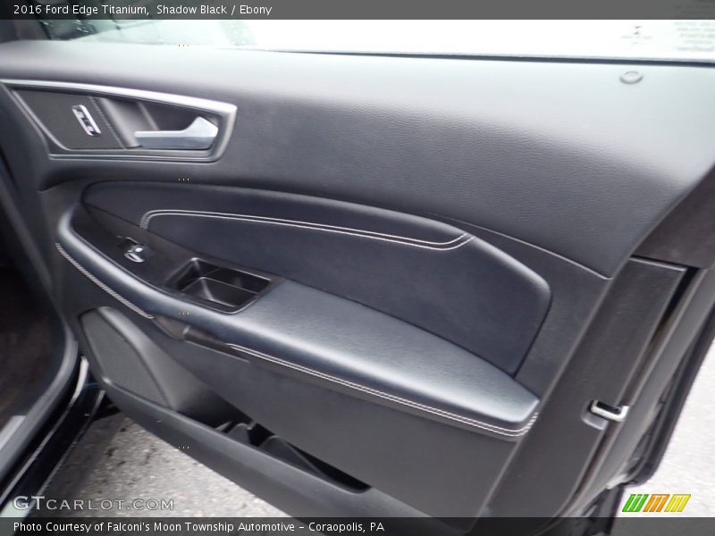 Shadow Black / Ebony 2016 Ford Edge Titanium