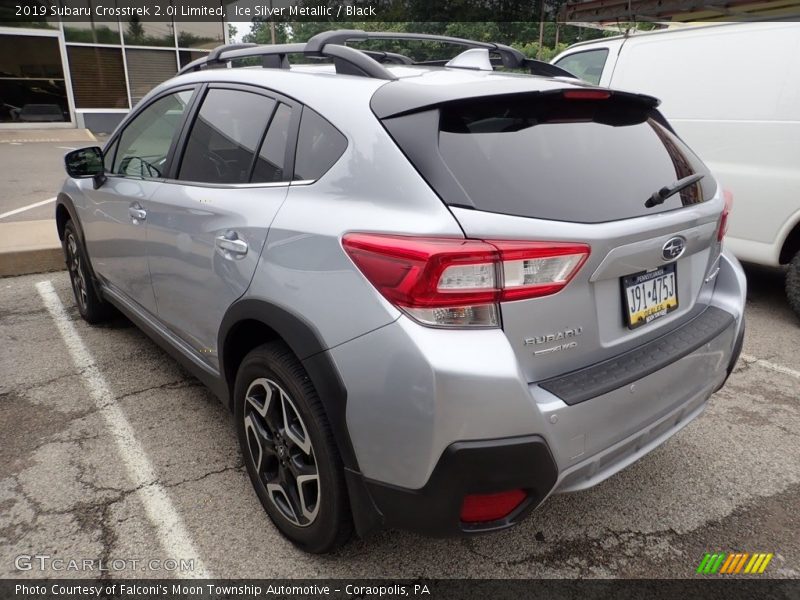 Ice Silver Metallic / Black 2019 Subaru Crosstrek 2.0i Limited