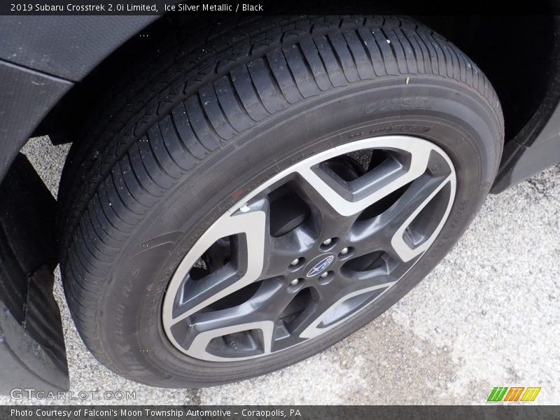Ice Silver Metallic / Black 2019 Subaru Crosstrek 2.0i Limited