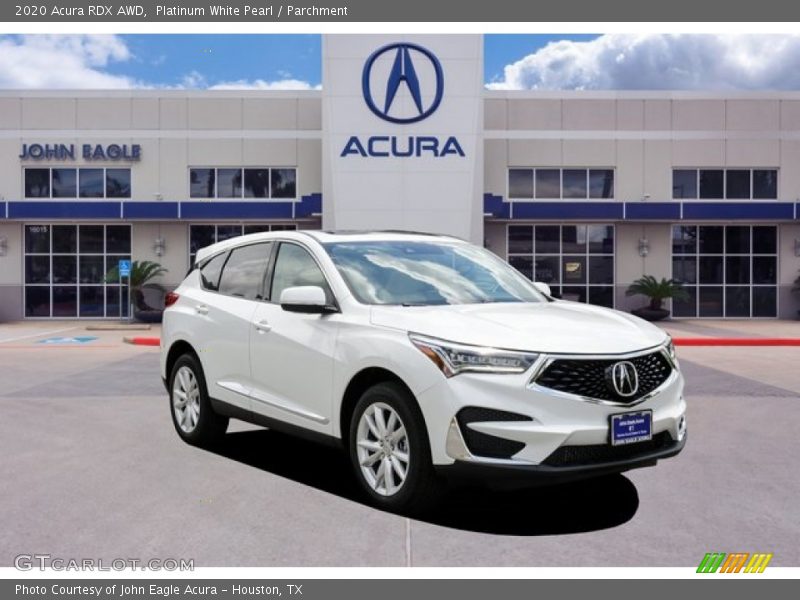 Platinum White Pearl / Parchment 2020 Acura RDX AWD