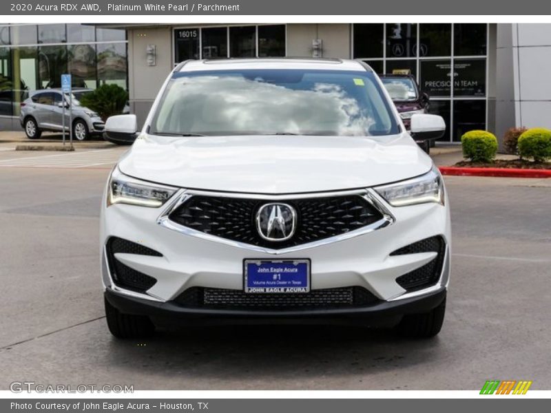 Platinum White Pearl / Parchment 2020 Acura RDX AWD