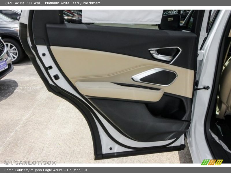 Platinum White Pearl / Parchment 2020 Acura RDX AWD