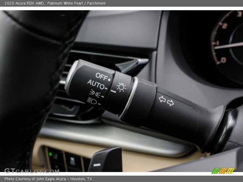 Controls of 2020 RDX AWD