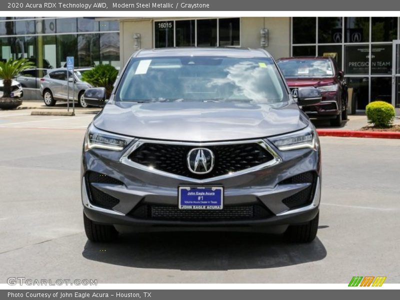 Modern Steel Metallic / Graystone 2020 Acura RDX Technology AWD