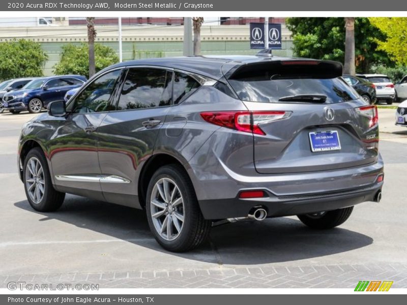 Modern Steel Metallic / Graystone 2020 Acura RDX Technology AWD