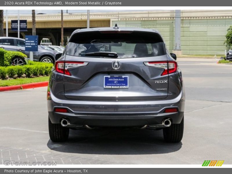 Modern Steel Metallic / Graystone 2020 Acura RDX Technology AWD