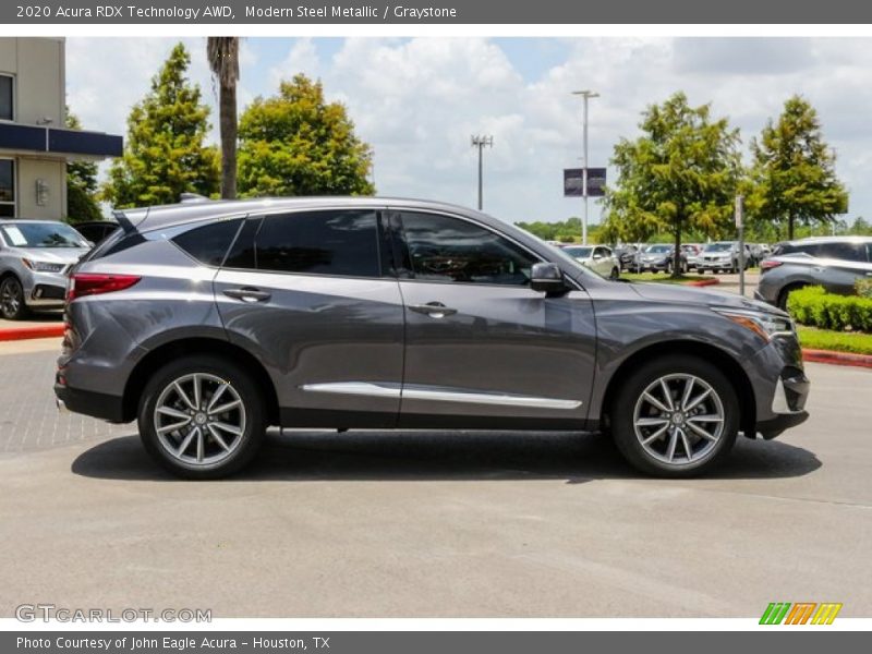 Modern Steel Metallic / Graystone 2020 Acura RDX Technology AWD
