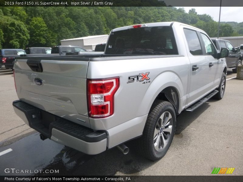 Ingot Silver / Earth Gray 2019 Ford F150 XL SuperCrew 4x4