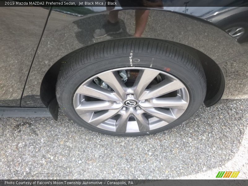 Jet Black Mica / Black 2019 Mazda MAZDA3 Preferred Sedan