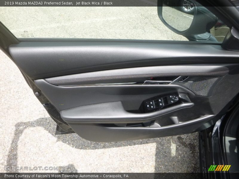Jet Black Mica / Black 2019 Mazda MAZDA3 Preferred Sedan