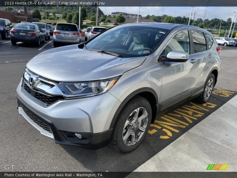 Lunar Silver Metallic / Gray 2019 Honda CR-V EX-L AWD