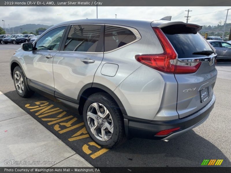 Lunar Silver Metallic / Gray 2019 Honda CR-V EX-L AWD