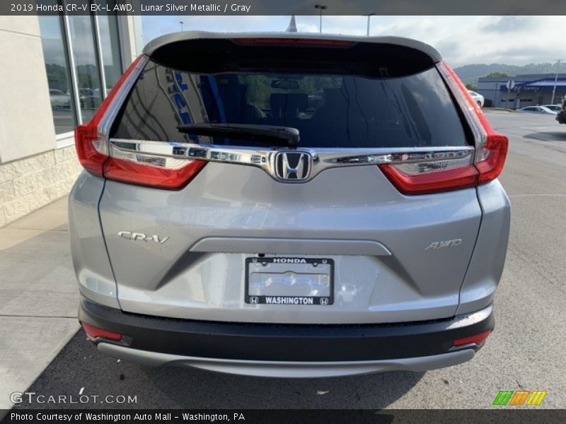 Lunar Silver Metallic / Gray 2019 Honda CR-V EX-L AWD