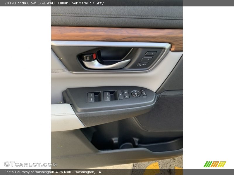 Lunar Silver Metallic / Gray 2019 Honda CR-V EX-L AWD
