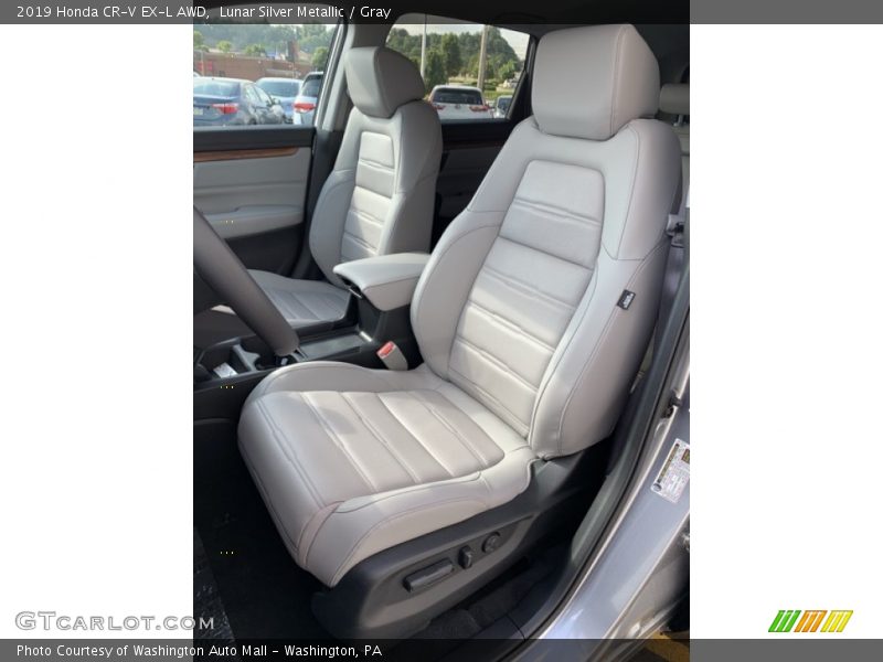 Lunar Silver Metallic / Gray 2019 Honda CR-V EX-L AWD