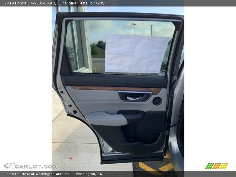 Lunar Silver Metallic / Gray 2019 Honda CR-V EX-L AWD
