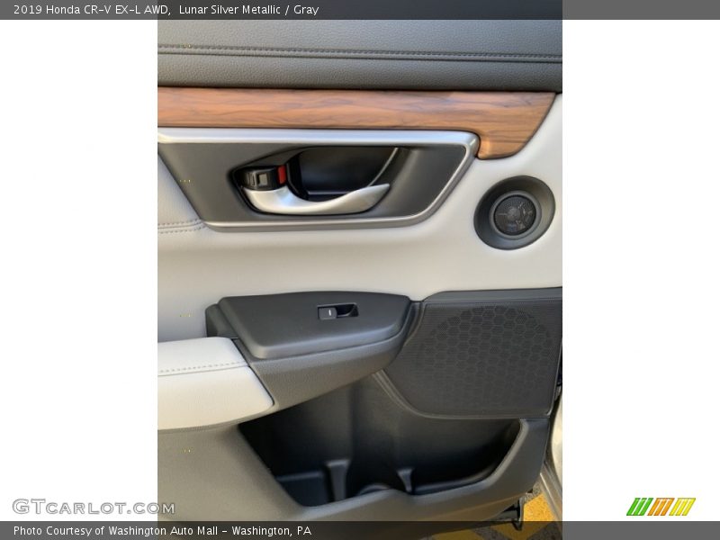 Lunar Silver Metallic / Gray 2019 Honda CR-V EX-L AWD