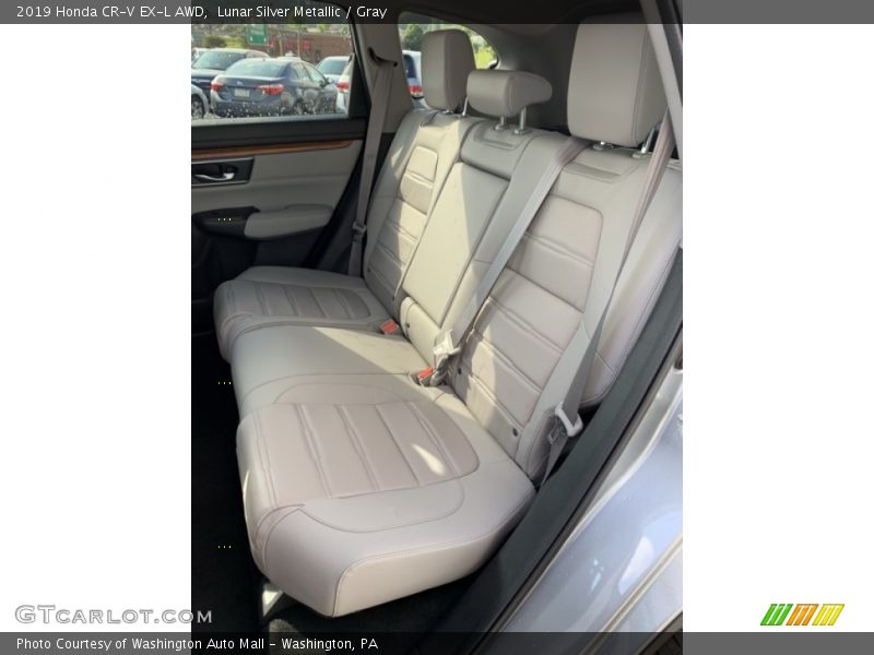 Lunar Silver Metallic / Gray 2019 Honda CR-V EX-L AWD
