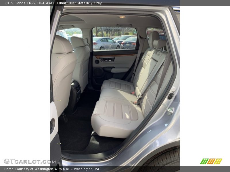 Lunar Silver Metallic / Gray 2019 Honda CR-V EX-L AWD