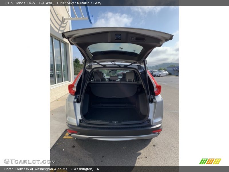 Lunar Silver Metallic / Gray 2019 Honda CR-V EX-L AWD