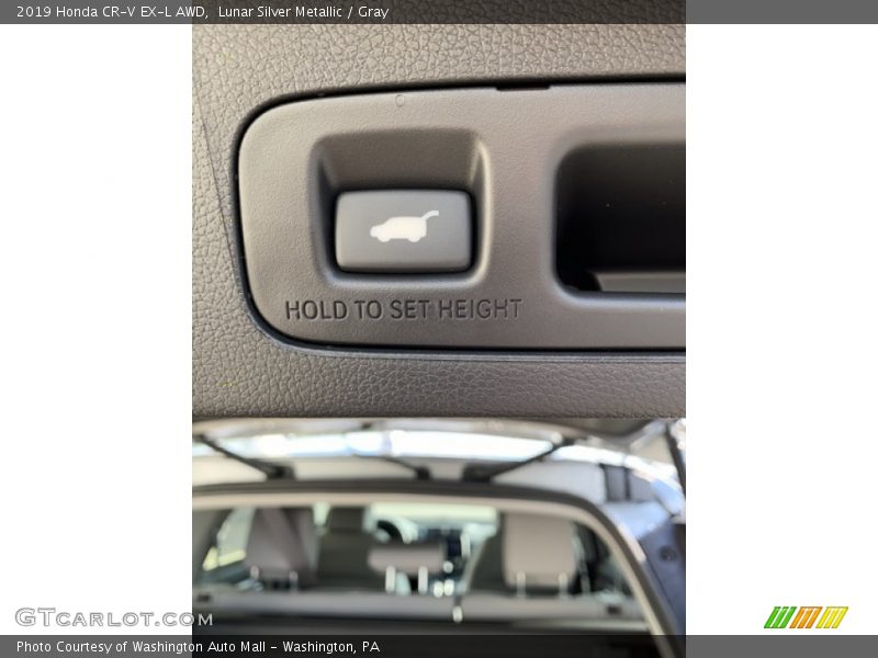 Lunar Silver Metallic / Gray 2019 Honda CR-V EX-L AWD