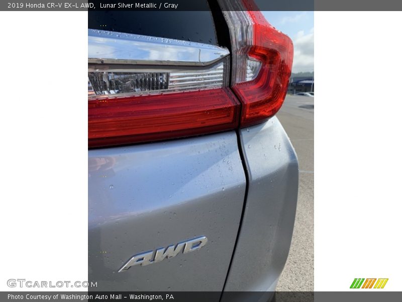 Lunar Silver Metallic / Gray 2019 Honda CR-V EX-L AWD