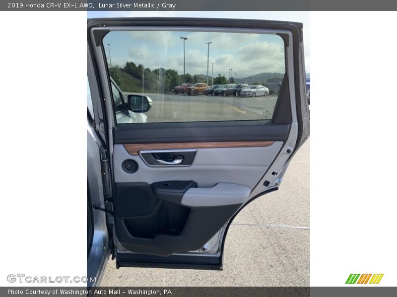 Lunar Silver Metallic / Gray 2019 Honda CR-V EX-L AWD