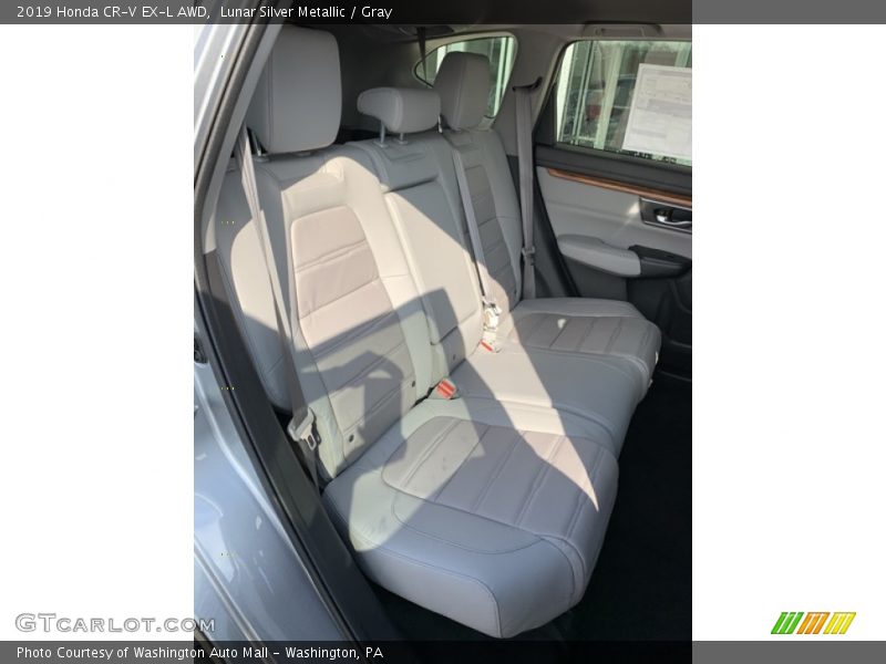 Lunar Silver Metallic / Gray 2019 Honda CR-V EX-L AWD