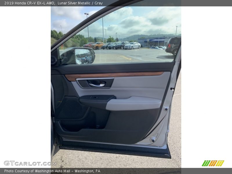 Lunar Silver Metallic / Gray 2019 Honda CR-V EX-L AWD