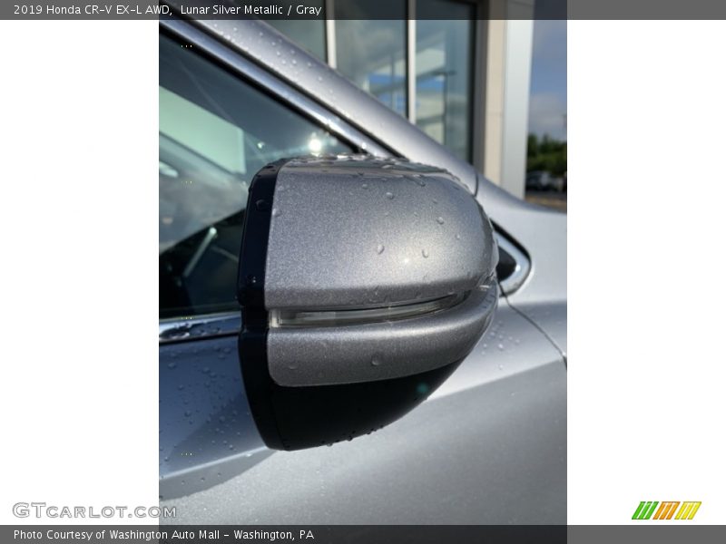 Lunar Silver Metallic / Gray 2019 Honda CR-V EX-L AWD