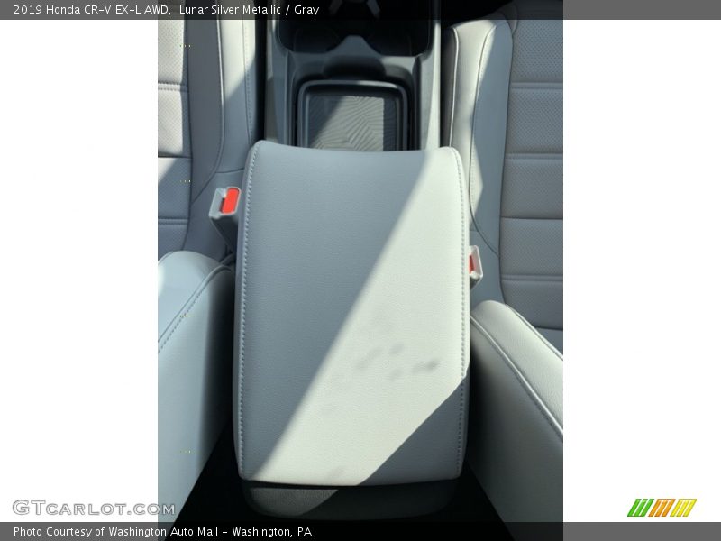 Lunar Silver Metallic / Gray 2019 Honda CR-V EX-L AWD