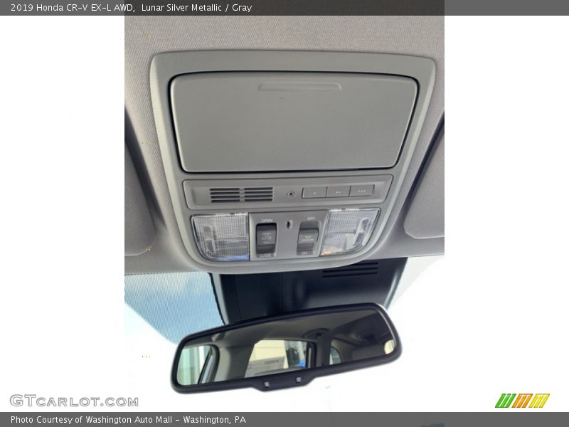 Lunar Silver Metallic / Gray 2019 Honda CR-V EX-L AWD