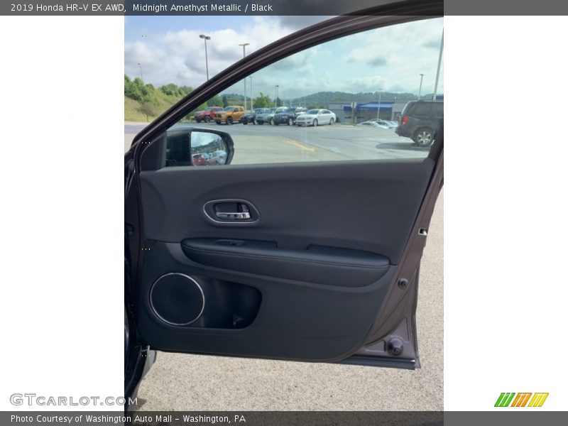 Midnight Amethyst Metallic / Black 2019 Honda HR-V EX AWD