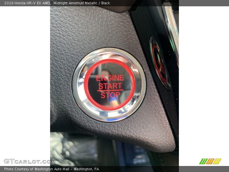 Midnight Amethyst Metallic / Black 2019 Honda HR-V EX AWD