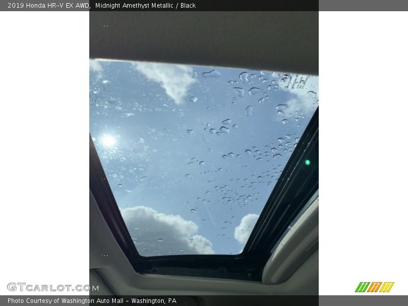 Midnight Amethyst Metallic / Black 2019 Honda HR-V EX AWD