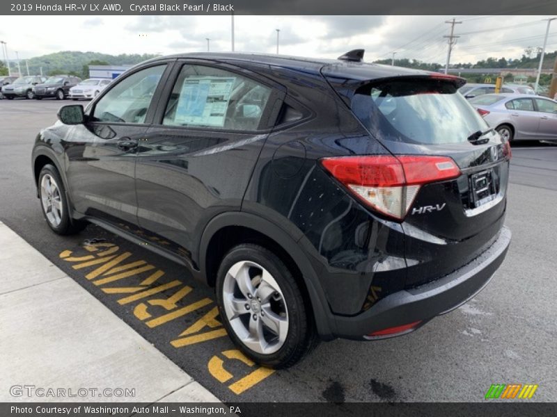 Crystal Black Pearl / Black 2019 Honda HR-V LX AWD