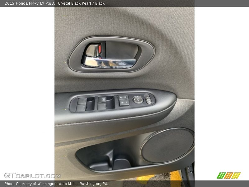 Crystal Black Pearl / Black 2019 Honda HR-V LX AWD