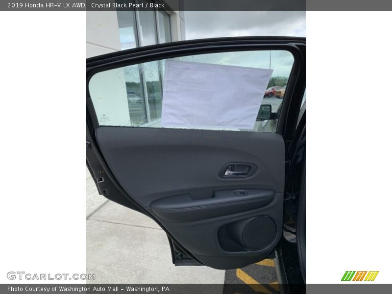 Crystal Black Pearl / Black 2019 Honda HR-V LX AWD
