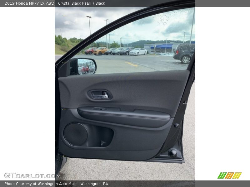 Crystal Black Pearl / Black 2019 Honda HR-V LX AWD
