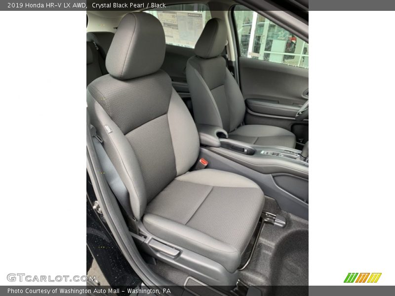 Crystal Black Pearl / Black 2019 Honda HR-V LX AWD