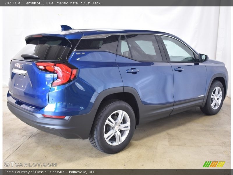 Blue Emerald Metallic / Jet Black 2020 GMC Terrain SLE